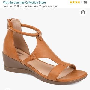 Journee womenswear wedge sandal